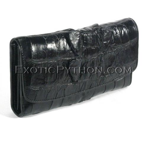 Crocodile leather wallet WA-109