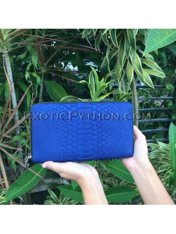 Python wallet blue color WA-100