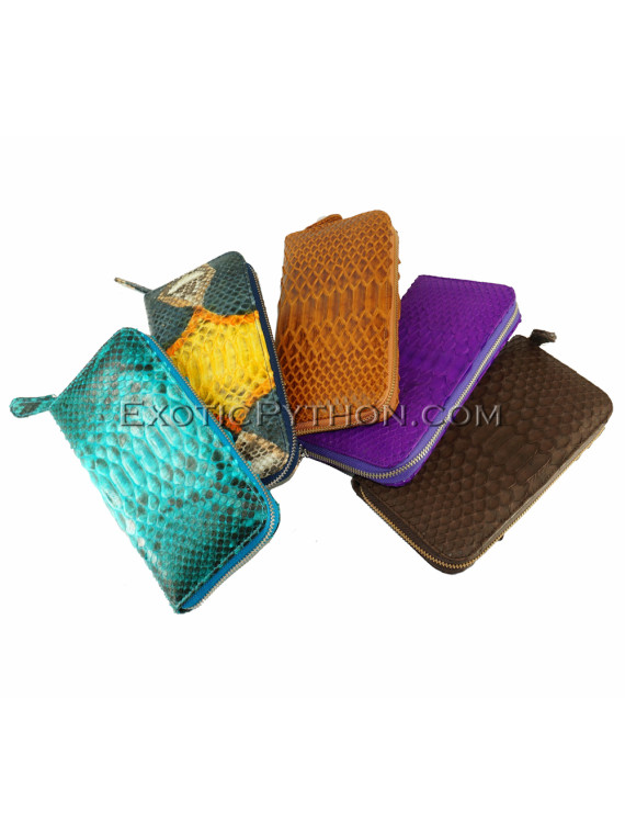 Python leather wallet WA-84