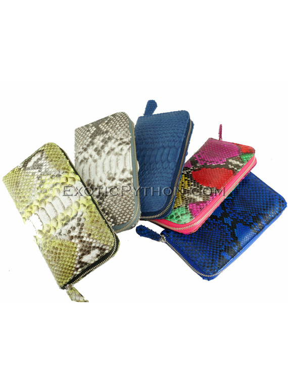 Python leather wallet WA-84