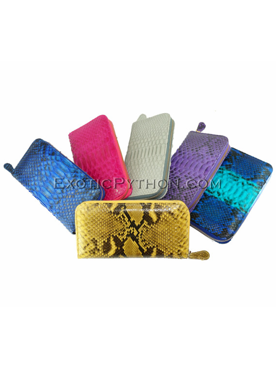 Python leather wallet WA-86