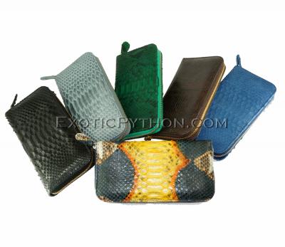 Python leather wallet WA-86