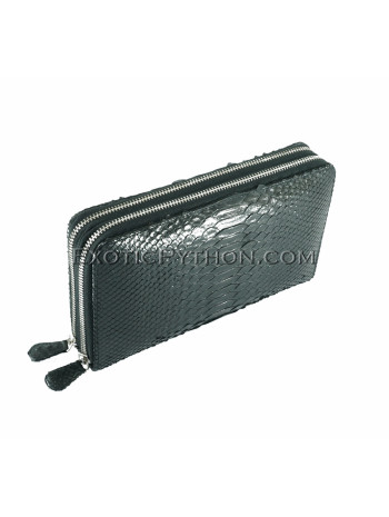 Python leather wallet black color WA-89