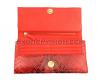 Python leather wallet gloss red motif WA-90