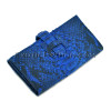 Python leather wallet blue motive WA-91