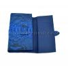 Python leather wallet blue motive WA-91