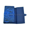 Python leather wallet blue motive WA-91