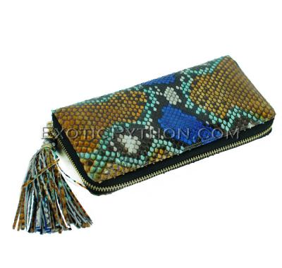 Python leather wallet color multi WA-93