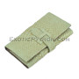 Python leather wallet color beige WA-94