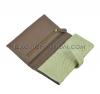 Python leather wallet color beige WA-94