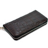 Brown crocodile leather wallet WA-96