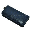 Blue crocodile leather wallet WA-97