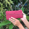 Red python leather wallet WA-99