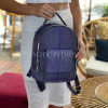 Python leather backpack BG-376