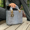 Women's Snakeskin bag BG-378