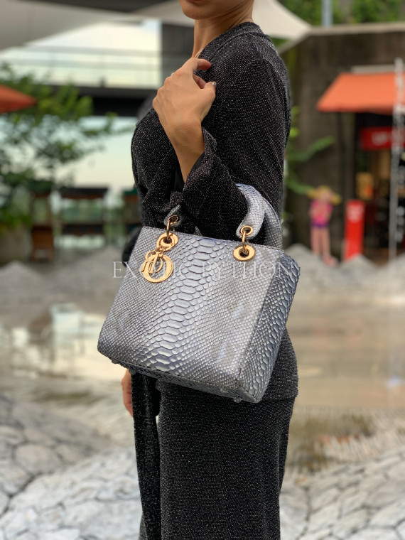 Women's Snakeskin bag BG-378