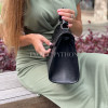 Python leather handbag combined with lambskin BG-377