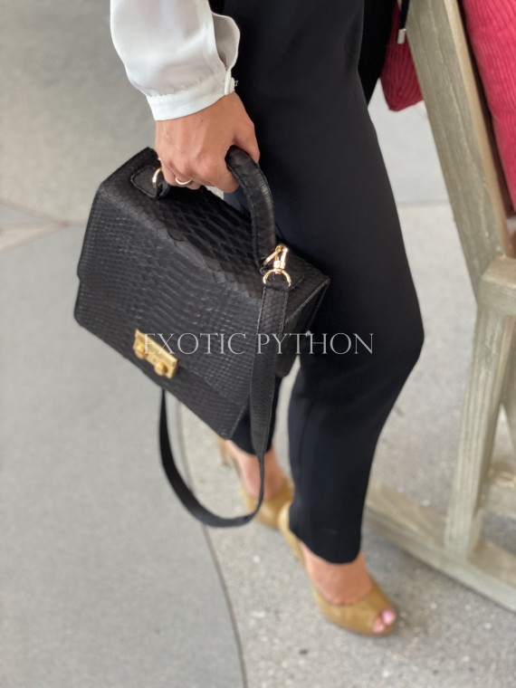 Snakeskin handbag BG-379