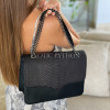 Classic python leather bag - BG-375