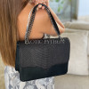 Classic python leather bag - BG-375