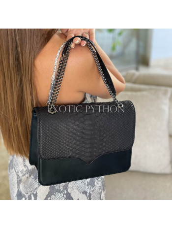 Classic python leather bag - BG-375