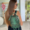 Snakeskin backpack BG-373