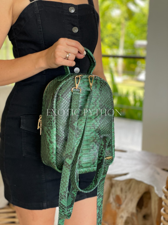 Snakeskin backpack BG-373