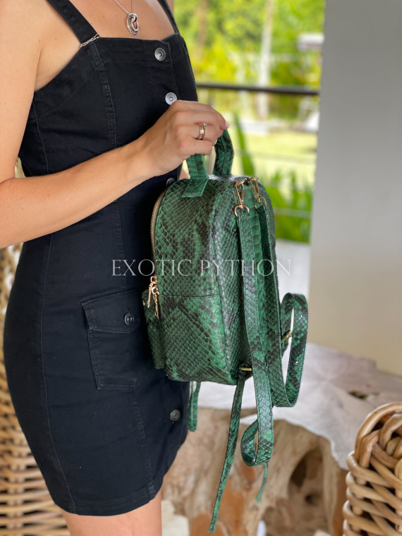 Snakeskin backpack BG-373