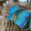 Snakeskin crossbody bag CL-326