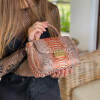 Snakeskin handbag BG-372