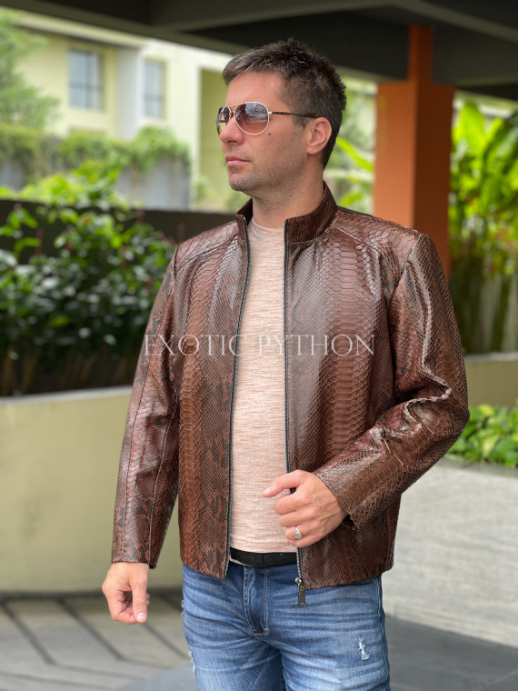 Men's Snakeskin Jacket JT-73