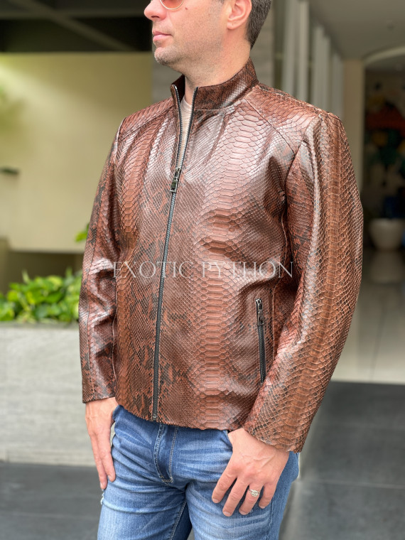 Men's Snakeskin Jacket JT-73