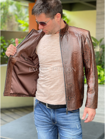 Men's Snakeskin Jacket  JT-73