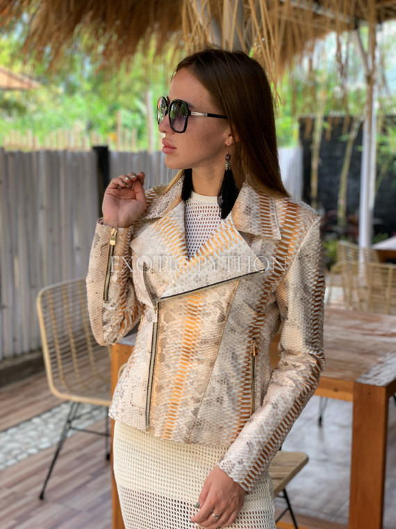 Women's Snakeskin Jacket  JT-75