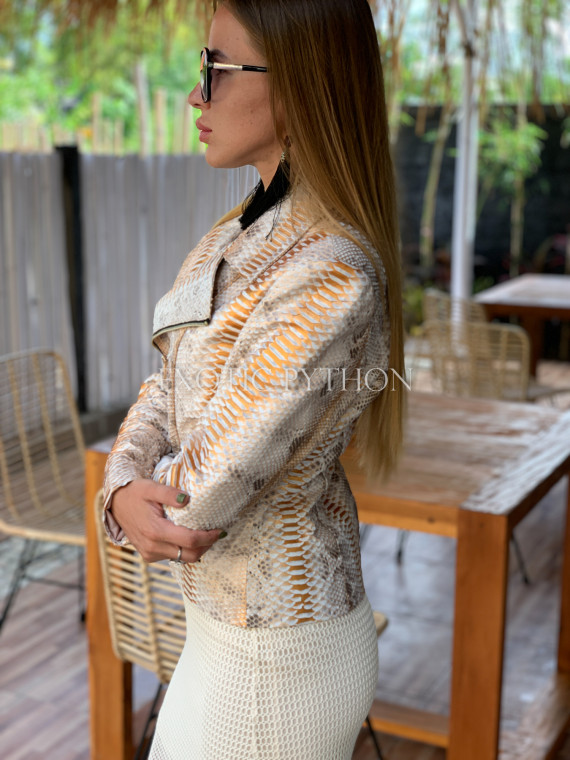 Women's Snakeskin Jacket  JT-75