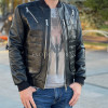 Men's crocodile and lambskin designer jacket JT-80