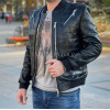 Men's crocodile and lambskin designer jacket JT-80