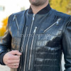 Men's crocodile and lambskin designer jacket JT-80