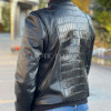 Men's crocodile and lambskin designer jacket JT-80