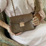 Python crossbody purse CL-327