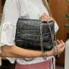 Crocodile leather purse CL-328