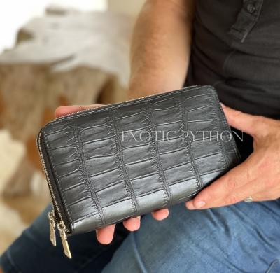 Crocodile leather wallet WA-120