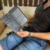 Crocodile leather wallet WA-120