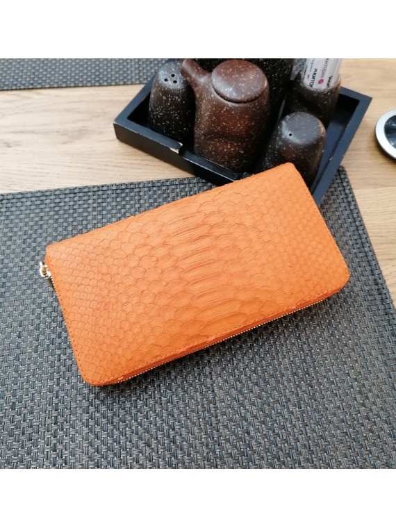 Python leather wallet WA-117