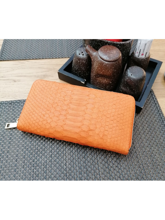 Python leather wallet WA-117