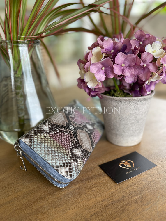 Python snake leather wallet WA-123