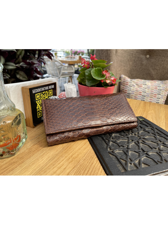 Snakeskin wallet WA-119