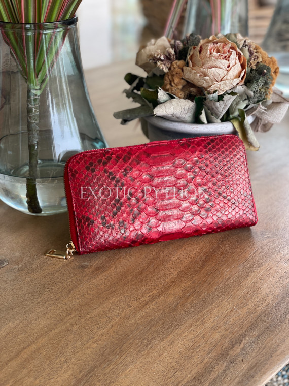 Python leather wallet WA-112