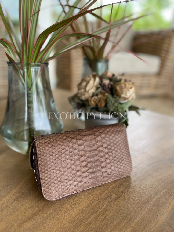 Python leather wallet WA-125