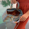 luxury snakeskin handbag iridescent finish iridescent python leather handbag turquoise gold